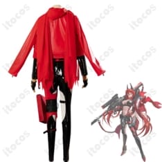 勝利の女神：NIKKE レッドフード コスプレ衣装 高再現×快適設計で撮影・イベントに最適 - 3枚目の画像（サムネイル）