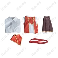 悪役令嬢レベル99 ユミエラ学園制服コスプレ 高再現で撮影映え、イベントも快適 - 4枚目の画像（サムネイル）