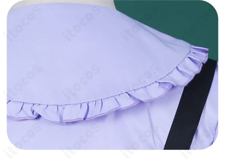 小鳥遊六花 ゴシック服コスプレのショール風装飾アップ。優雅で上品なデザインの披肩パーツ。