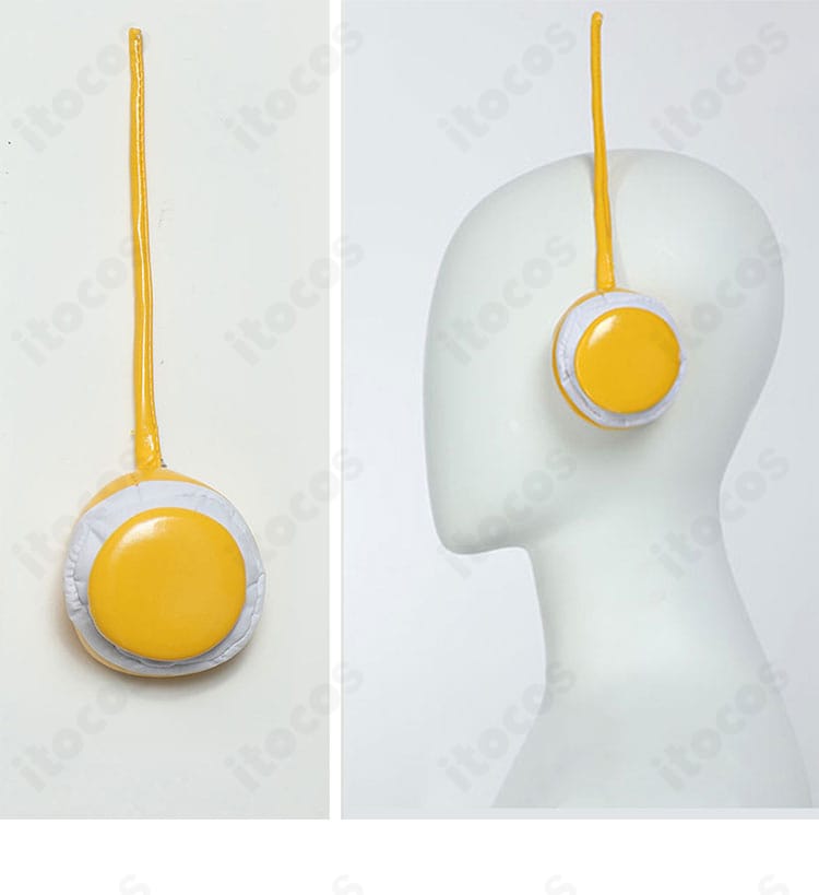 ニコ・ロビンの特徴的な耳飾り。コスチューム全体の完成度を高める重要アクセサリー。