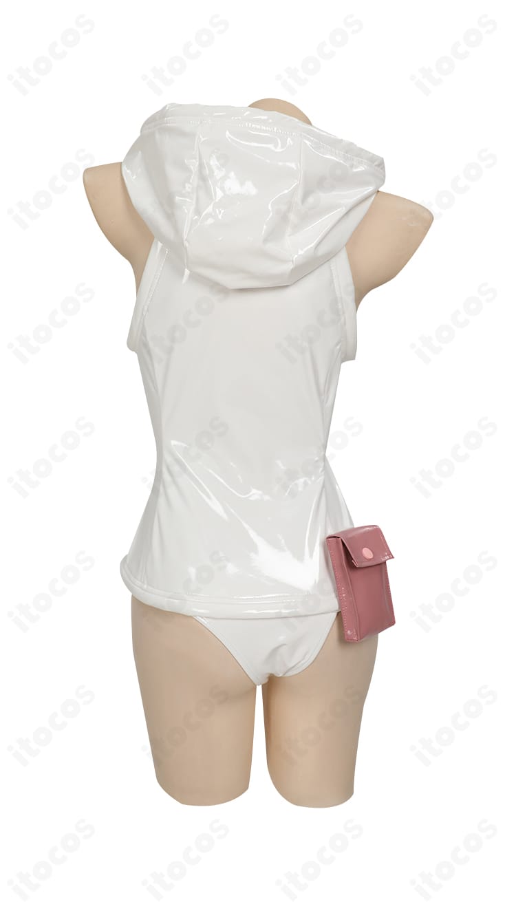 ナミ エッグヘッド編コスプレの背面カット。背中周りのラインと装飾バランスが見える画像。