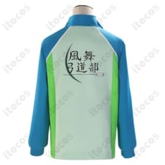 ツルネ 風舞高校弓道部 コート衣装｜丁寧縫製で高再現、イベント・撮影に最適 - 2枚目の画像（サムネイル）