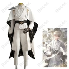 恋と深空 セイヤ コスプレ衣装 ゲーム版。騎士風の重厚シルエットで高再現、イベントと撮影に最適 - 1枚目の画像（サムネイル）
