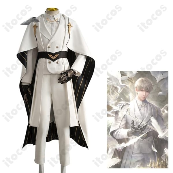 恋と深空 セイヤ コスプレ衣装 ゲーム版。騎士風の重厚シルエットで高再現、イベントと撮影に最適