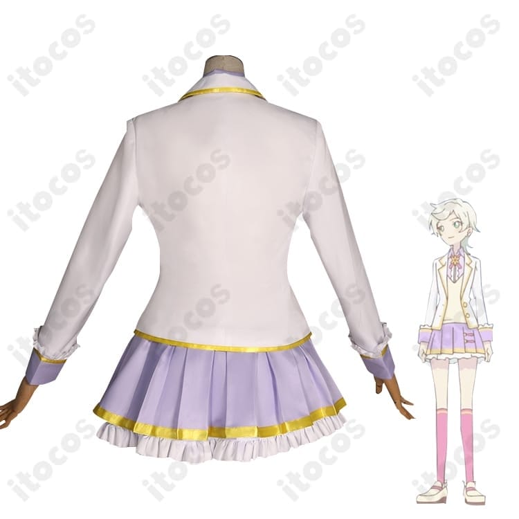 アイカツスターズ！ エルザ フォルテ ネオ・ヴィーナスアーク制服コスプレ 高再現で撮影映え、イベントにも最適 - 3枚目の画像