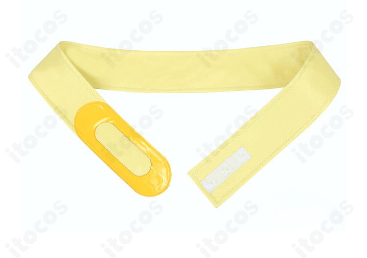 ポケットモンスター サンゴ衣装 腰肩付近の小さな装飾。全身の統一感を高めるアクセント。