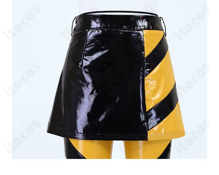 ポケットモンスター サンゴ衣装 背面の腰飾り詳細。アクセントとなる飾りの形状を明瞭に表現。