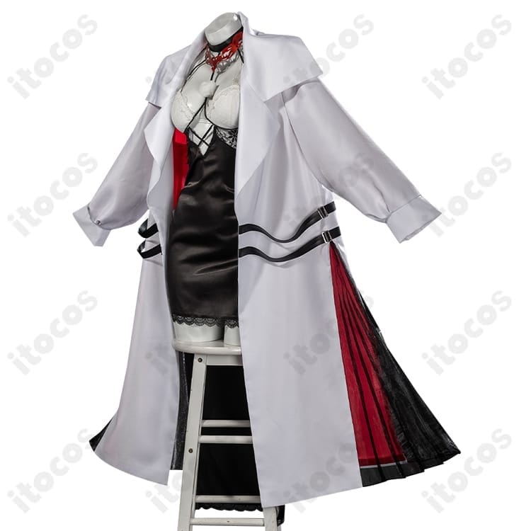 無期迷途 エブン コスプレ衣装 高再現度のコート×ワンピースで撮影に最適 - 2枚目の画像