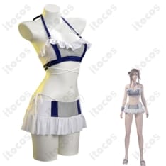 FF7 ティファ・ロックハート シャインフリッパー水着 高再現で快適、撮影・イベントに最適 - 2枚目の画像（サムネイル）