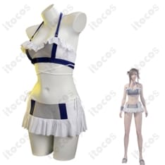 FF7 ティファ・ロックハート シャインフリッパー水着 高再現で快適、撮影・イベントに最適 - 3枚目の画像（サムネイル）