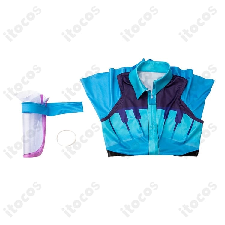 ポケットモンスター×初音ミク アシレーヌ衣装。エレガントな再現度で撮影・イベントに最適 - 4枚目の画像