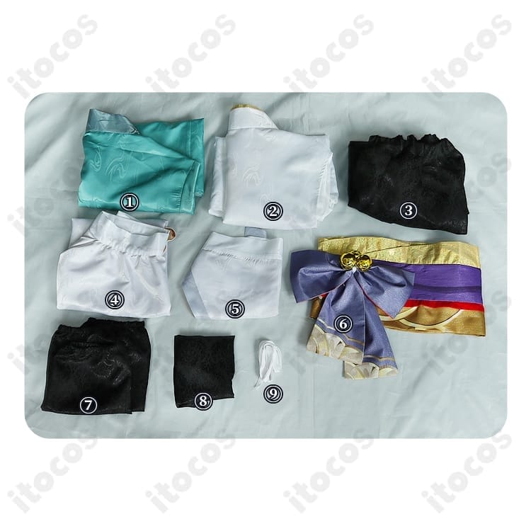 陰陽師×初音ミク 鏡音レン和装コラボ衣装 高再現で軽やか、撮影会・イベントに最適 - 5枚目の画像