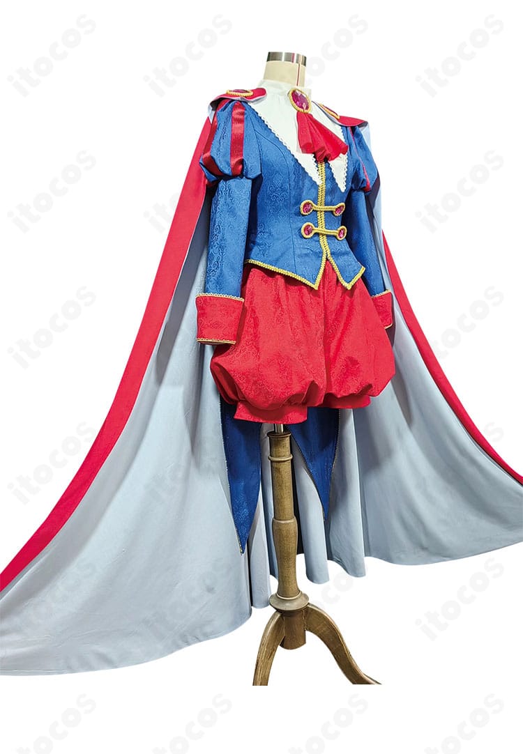 側面から見た木之本桜 王子様衣装。ウエストラインと袖のフォルム、フィット感が分かるアングル