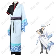 銀魂 坂田銀時 ランモバコラボ衣装。高再現×快適設計でイベント・撮影に最適 - 2枚目の画像（サムネイル）