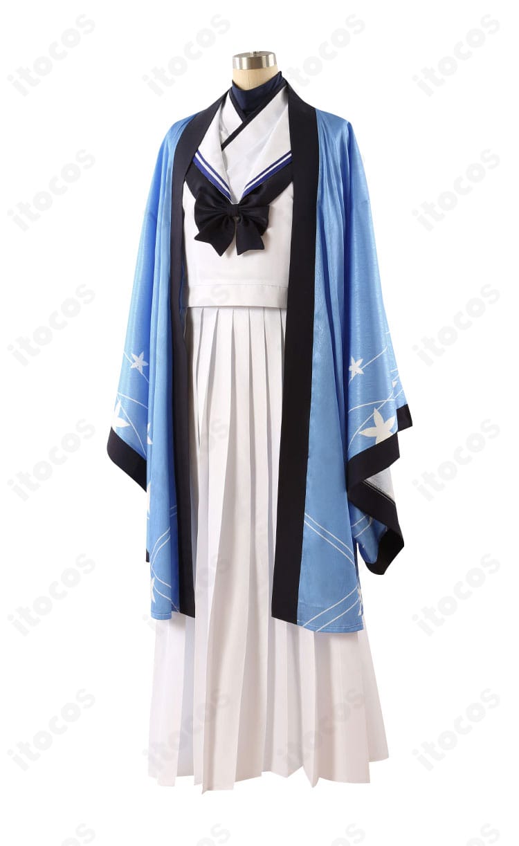 ブルーアーカイブ 御稜ナグサ衣装 右側面。角度を変えても美しいシルエットが際立つ全身図。