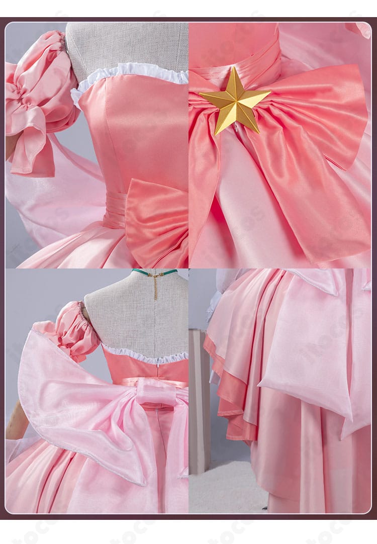 衣装の装飾ディテール接写。髪飾り・ネックレス・刺繍風意匠など細部の仕上がりを確認できる画像