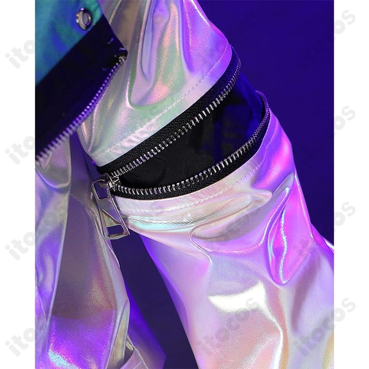 プロジェクトセカイ 神代類 サイバーパンクデッドボーイ 高再現コスプレ衣装一式 - 6枚目の画像