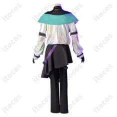 プロジェクトセカイ 神代類 サイバーパンクデッドボーイ 高再現コスプレ衣装一式 - 3枚目の画像（サムネイル）