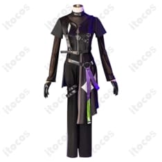 プロジェクトセカイ 神代類 サイバーパンクデッドボーイ 高再現コスプレ衣装一式 - 4枚目の画像（サムネイル）