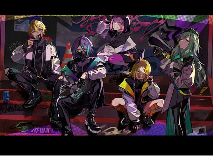 プロセカ 神代類「サイバーパンクデッドボーイ」コスプレ衣装の全身イメージ。高発色と近未来デザインを再現。