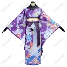 マギアレコード 暁美ほむら 晴着コスプレ衣装。和装の気品で高再現、撮影映え抜群 - 1枚目の画像（サムネイル）