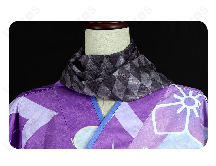 ヘアアクセサリー（毛巾風アクセ）のディテール。晴着に合わせたキュートなポイント。