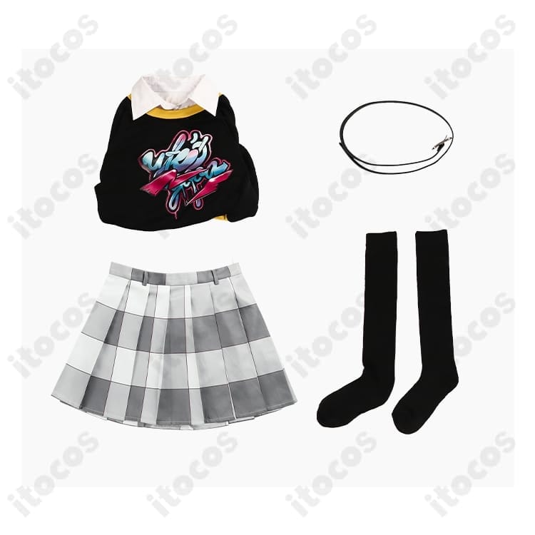 新井素羽 コスプレ衣装｜ペルソナ5 ザ・ファントムX 高再現でイベント・撮影に最適 - 5枚目の画像