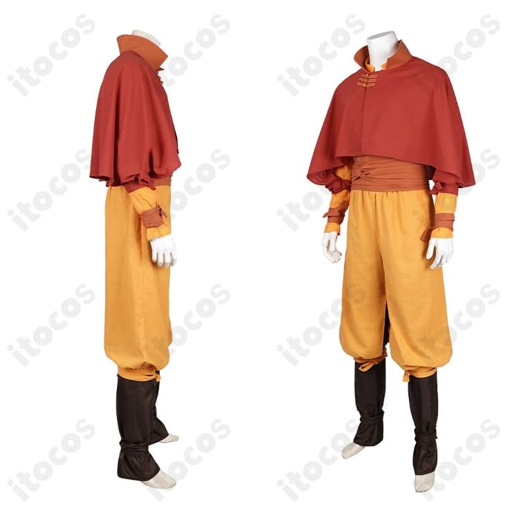 アバター 伝説の少年アン｜アン 実写版僧衣コスプレ 高再現で動きやすく撮影映え - 2枚目の画像