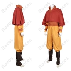 アバター 伝説の少年アン｜アン 実写版僧衣コスプレ 高再現で動きやすく撮影映え - 2枚目の画像（サムネイル）