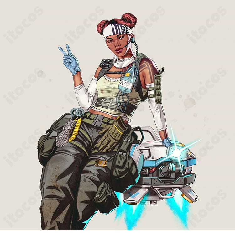 エーペックスレジェンズ ライフラインの世界観を表現したコスプレ衣装のキャラクターイメージ