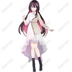 ホロライブ AZKi 4th衣装コスプレ｜高再現シルエットで撮影・イベントに最適、オーダーメイド対応 - 1枚目の画像（サムネイル）