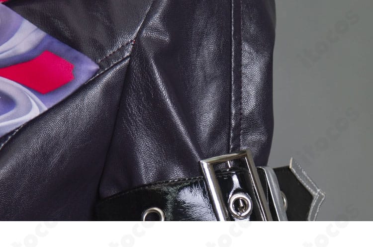 メイデン衣装の肩章と袖口装飾のディテール