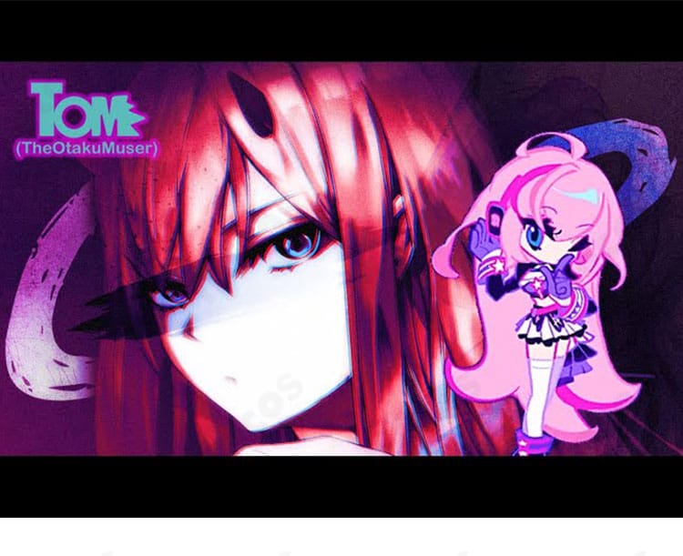 Muse Dashコラボ版・巡音ルカのコスプレ衣装全身イメージ。キャラクター再現に特化したステージ衣装。