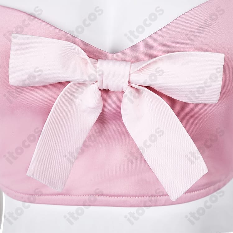 ファイナルファンタジーVII リバース エアリス水着 高再現コスプレ衣装｜可憐で撮影映え、イベント快適 - 5枚目の画像