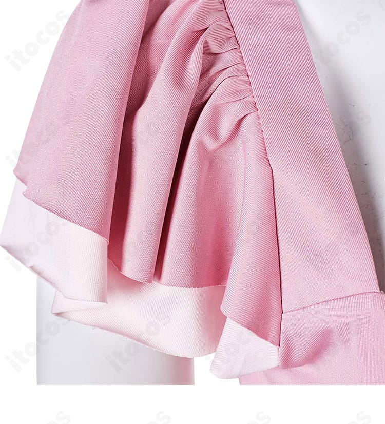 FF7 リバース エアリス水着コスプレ衣装の袖周りディテール