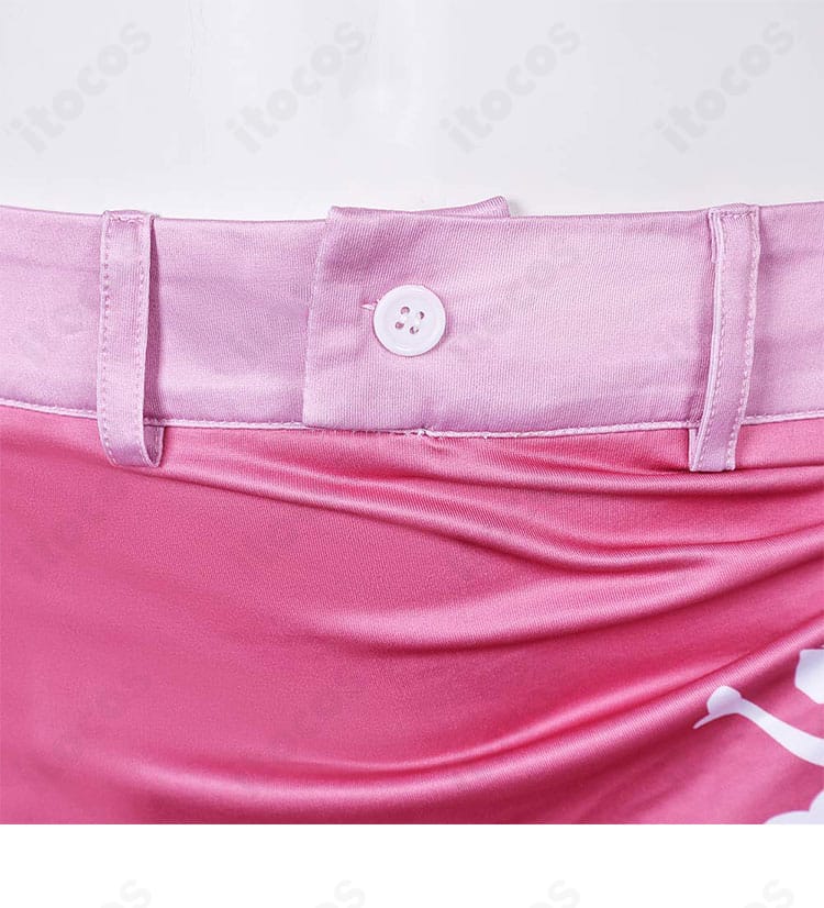 エアリス水着コスプレ衣装 パンツ正面の細部ディテール