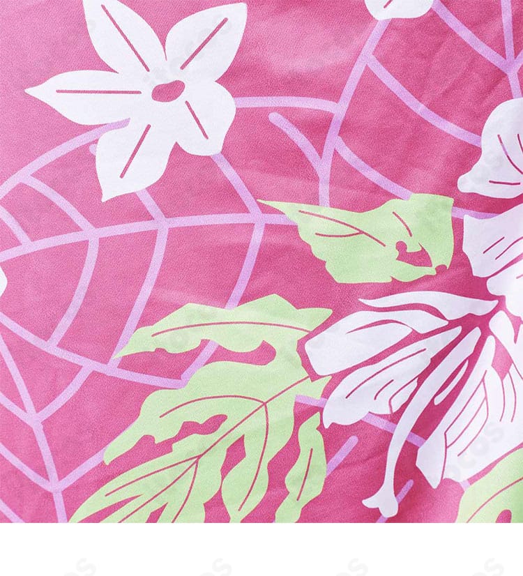 FF7 リバース エアリス水着コスプレ衣装 スカート裾の装飾アップ