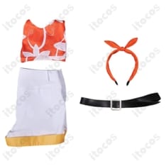 FFVIIリバース ユフィ・キサラギ 水着コスプレ 高再現で動きやすくイベントに最適 - 6枚目の画像（サムネイル）