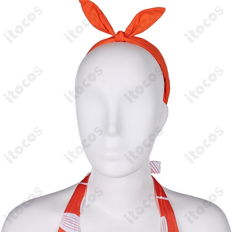 FFVIIリバース ユフィ・キサラギ 水着コスプレ 高再現で動きやすくイベントに最適 - 4枚目の画像