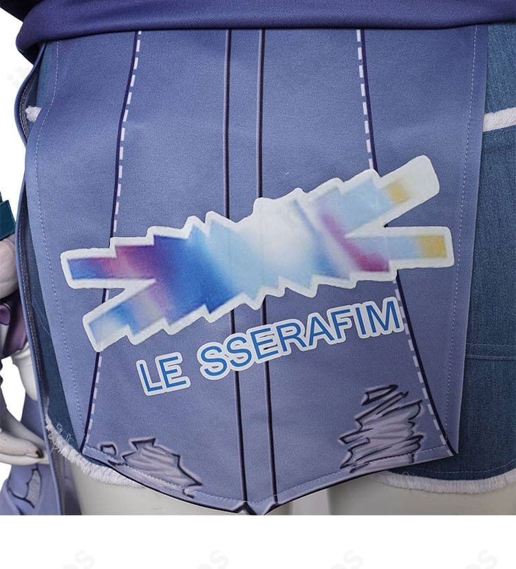 オーバーウォッチ2 キリコ コスプレ衣装 背面パンツのデザイン詳細