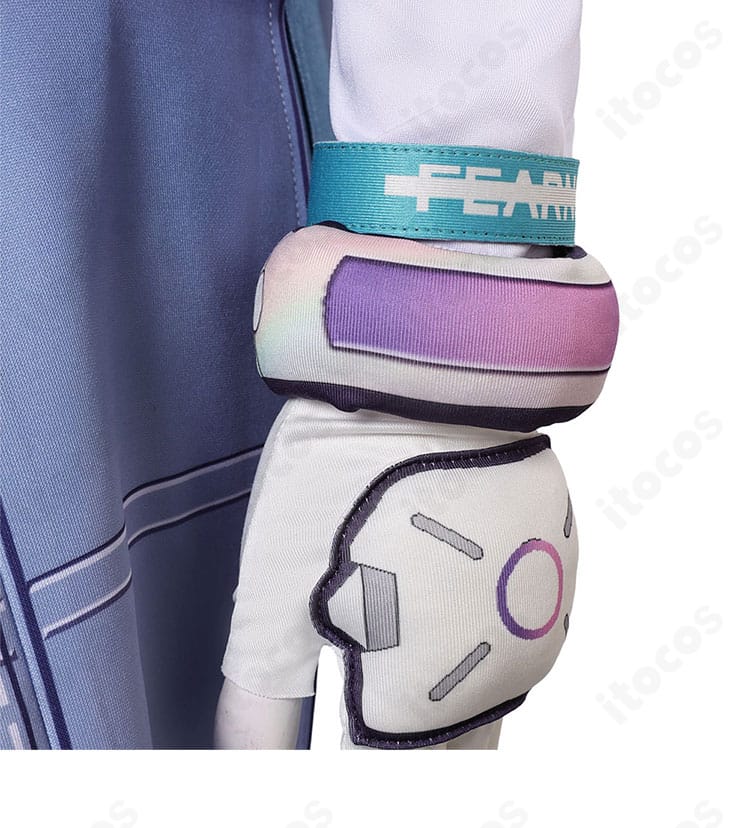 オーバーウォッチ2 キリコ コスプレ衣装 手首部分の装飾アップ