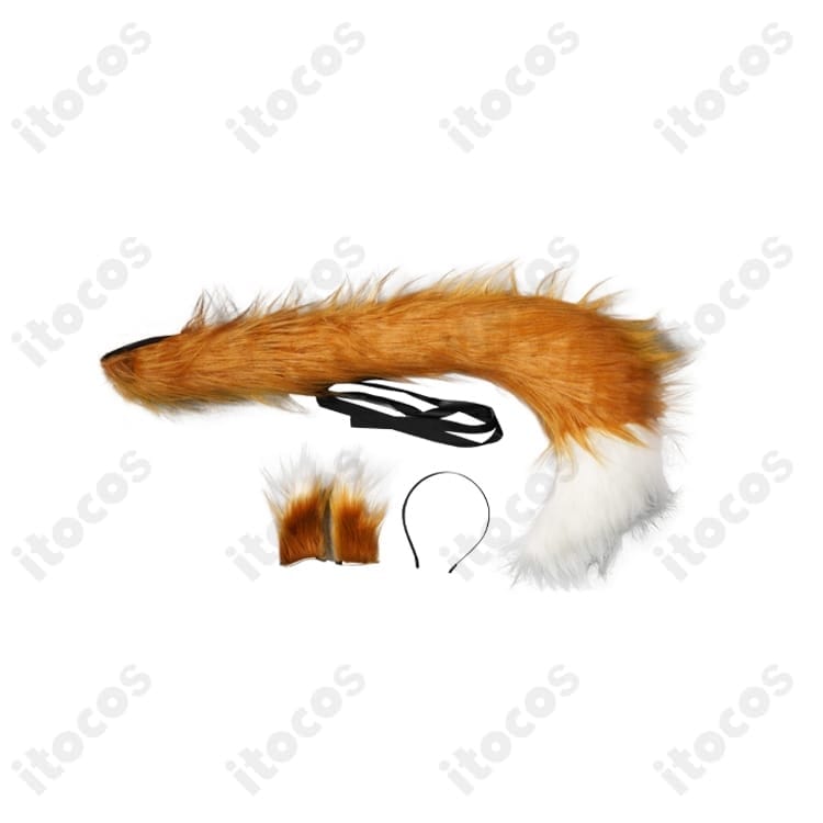 ホロ通常衣装コスプレ｜耳・尻尾付きで再現度高く、撮影・イベントに最適な一着 - 6枚目の画像