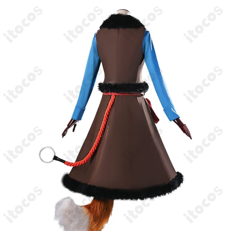 ホロ通常衣装コスプレ｜耳・尻尾付きで再現度高く、撮影・イベントに最適な一着 - 2枚目の画像