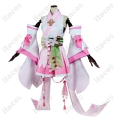 初音ミク 桜ミク（陰陽師コラボ）コスプレ衣装。和風×桜が華やか、撮影・イベントで高再現 - 2枚目の画像（サムネイル）