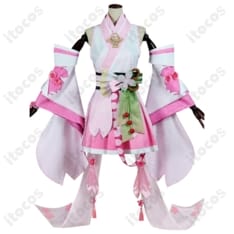 初音ミク 桜ミク（陰陽師コラボ）コスプレ衣装。和風×桜が華やか、撮影・イベントで高再現 - 1枚目の画像（サムネイル）