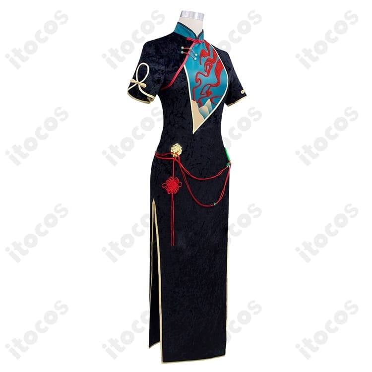 無期迷途 エンジェル チャイナドレス衣装 高再現で撮影映え、軽やかな着用感でイベントに最適 - 2枚目の画像