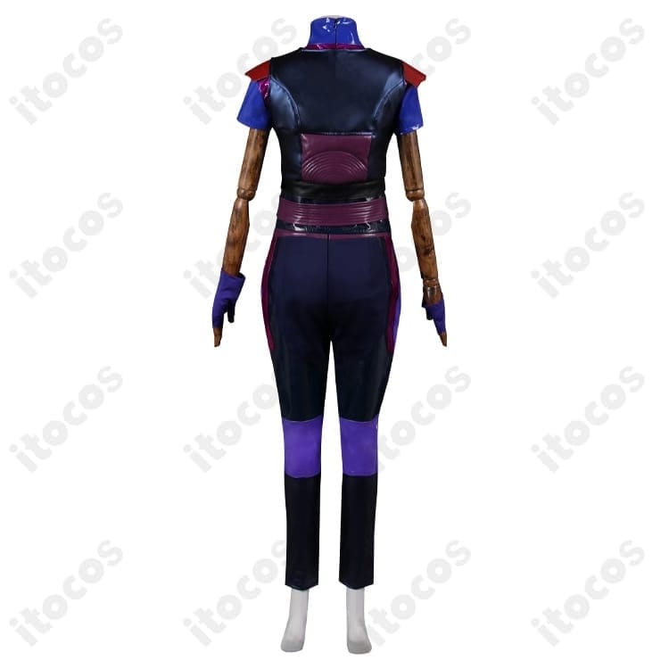 ディセンダント3 マル・バーサ コスプレ衣装｜クールな高再現設計で撮影映え、イベント即戦力 - 4枚目の画像