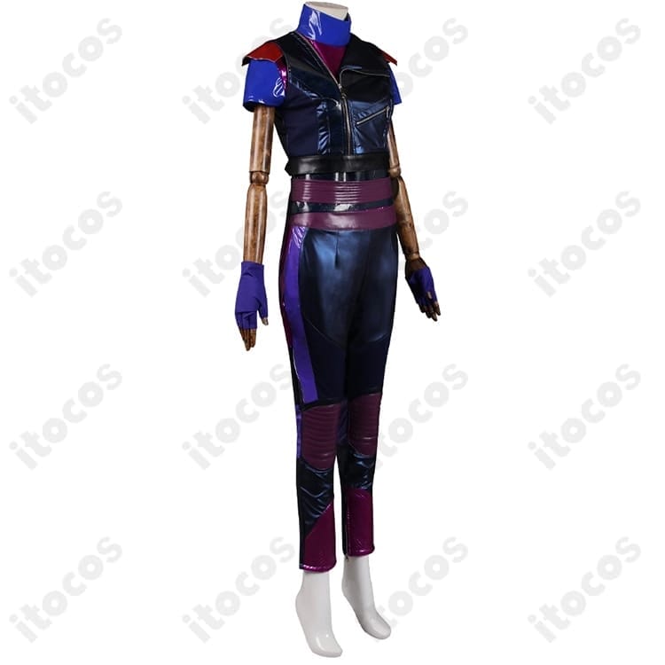 ディセンダント3 マル・バーサ コスプレ衣装｜クールな高再現設計で撮影映え、イベント即戦力 - 2枚目の画像