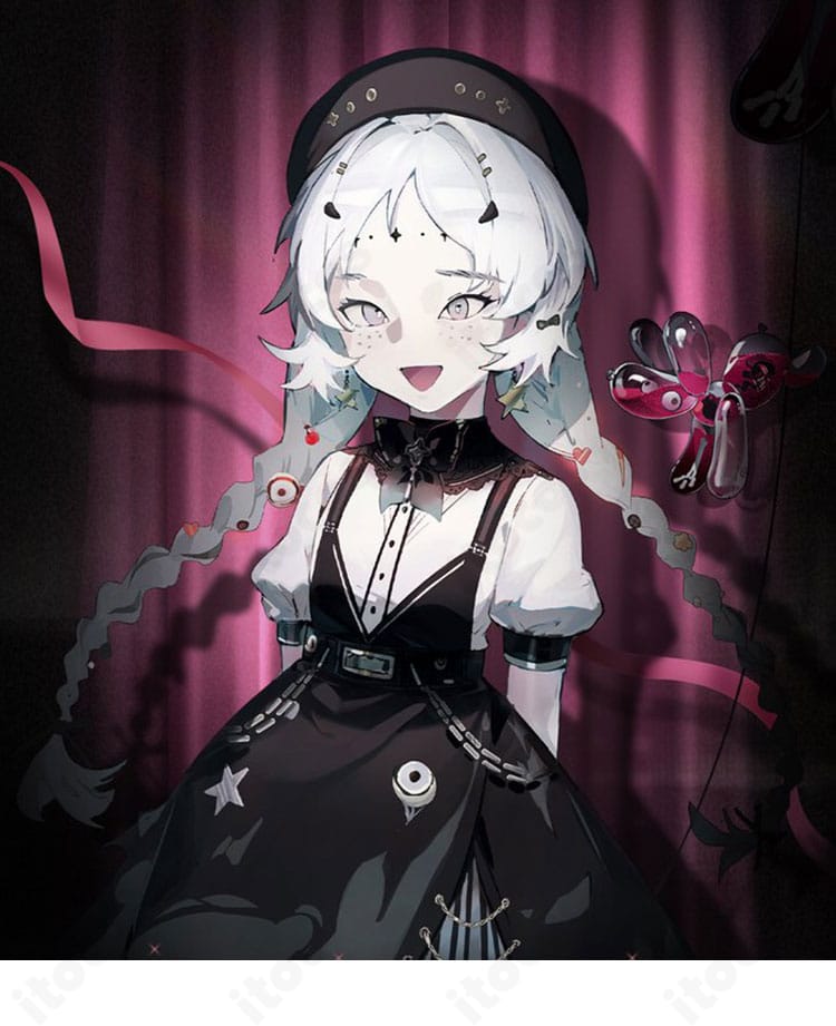 リバース：1999 バルーンパーティー コスプレ衣装の雰囲気がわかるキャラクターイメージ