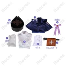 スクライブ・デブラ コスプレ衣装｜高発色ツイルと精巧装飾で高再現、撮影・イベントに最適 - 7枚目の画像（サムネイル）